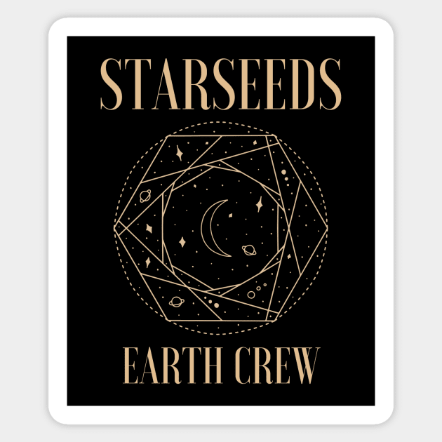 Starseeds Earth Crew Sticker by NewWorldIsHere